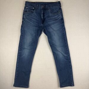 Levis 502 Regular Taper Jeans Mens 31x30 Dark Wash Blue Denim  Cotton Egypt